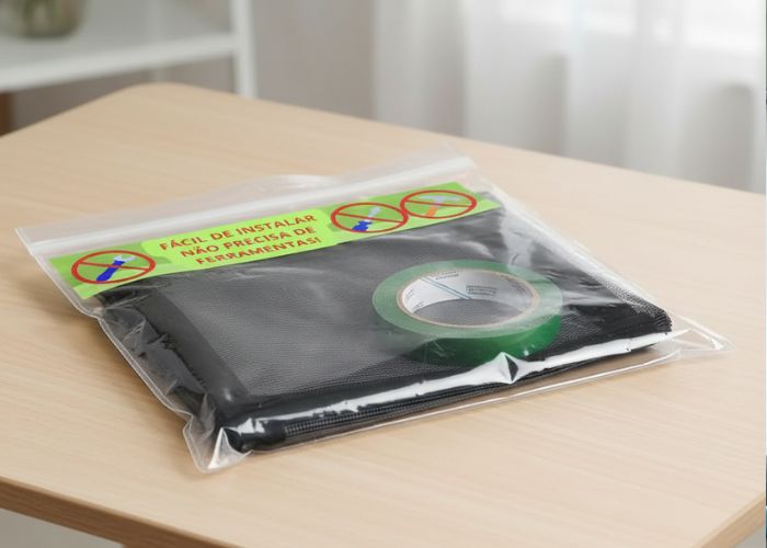 Tela Mosquiteiro para Janela com Velcro